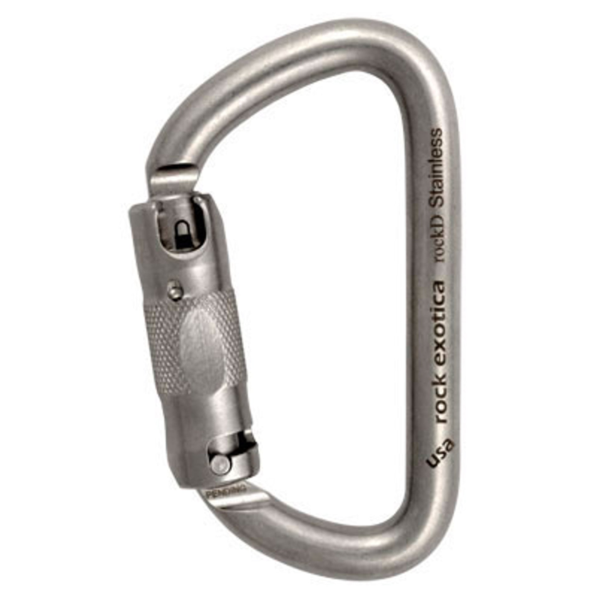 Rock Exotica RockD Stainless Auto-Lock 45kN