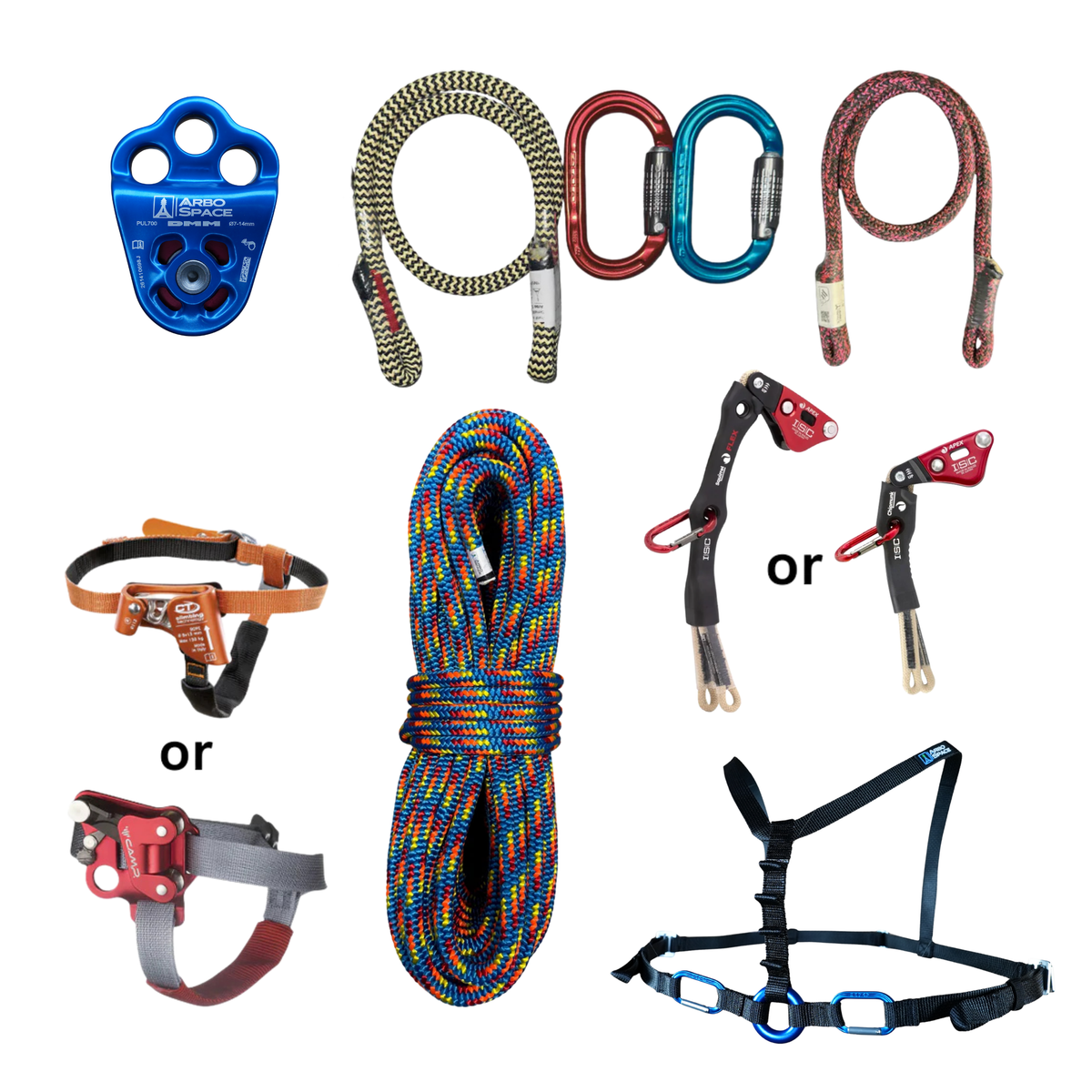 Premium Hitch Climber Rope Wrench Kit with Arbor Flex II Rope - SRS Climbing