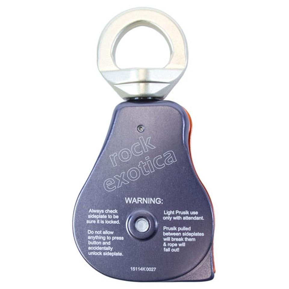 Rock Exotica Omni Block 2.0 Swivel Pulley w/ Drop Side Plates 1/2" Capacity