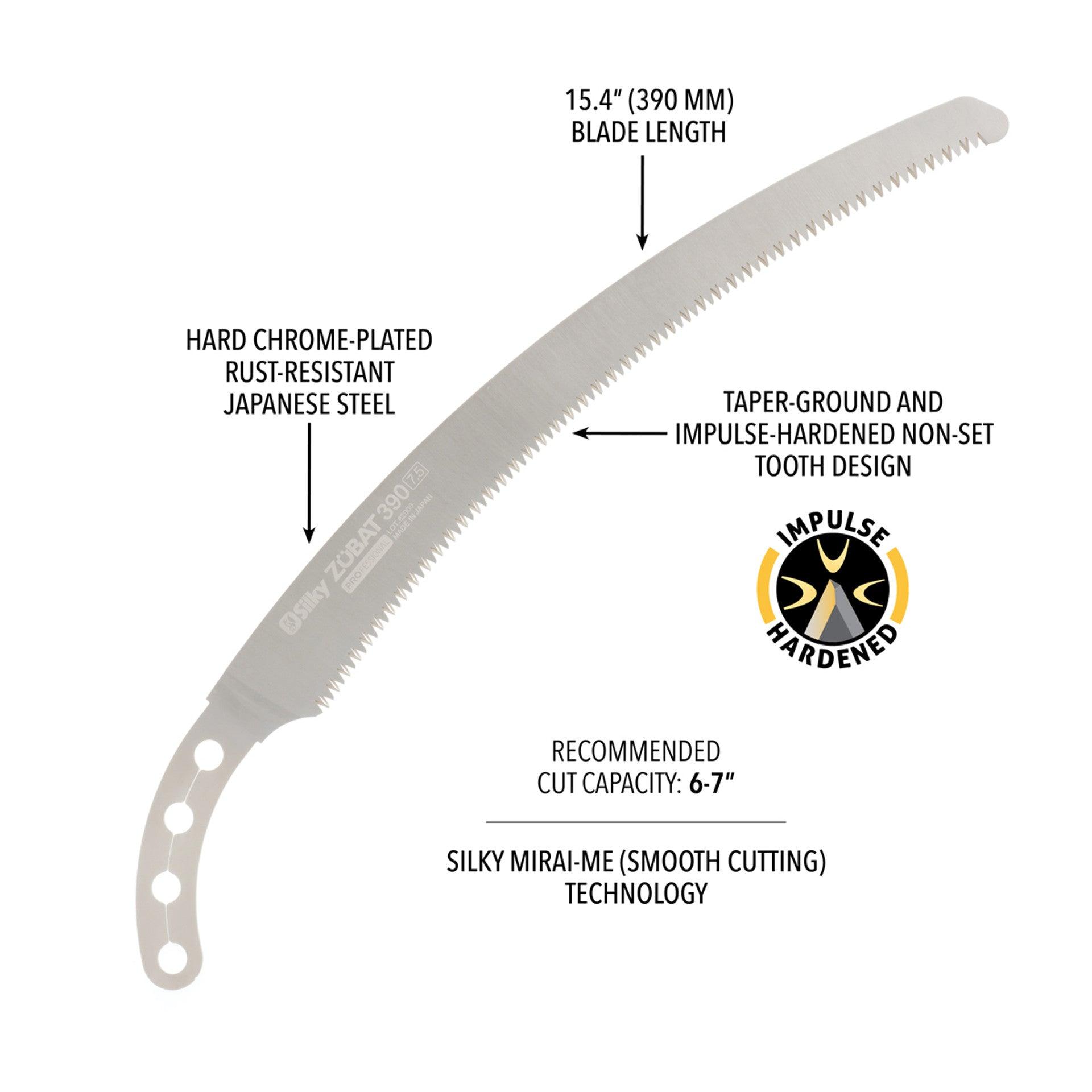 SILKY ZUBAT 390 HAND SAW - Arbo Space