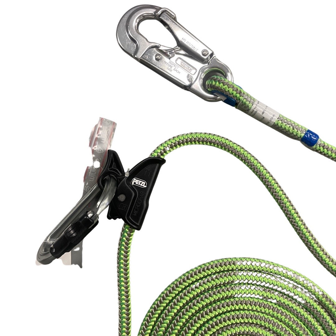 Arbor Flex Lanyard w/ Petzl Micrograb