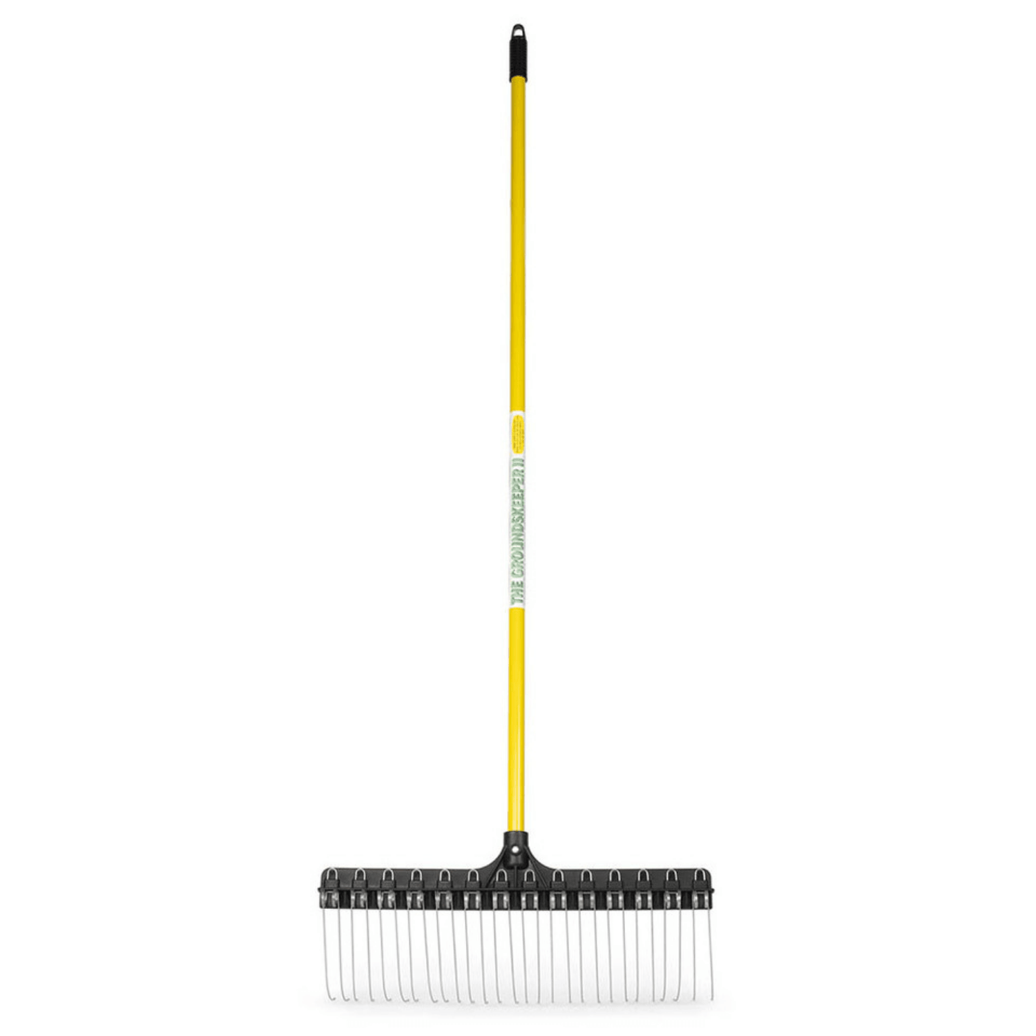 Groundskeeper II 21" Rake with 55" Yellow Handle
