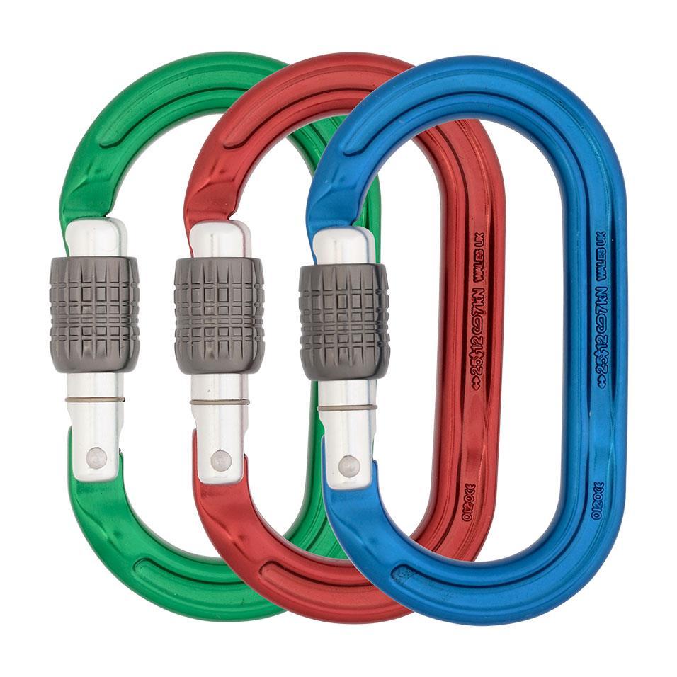 DMM UltraO Screwgate Color of 3 pack - Arbo Space