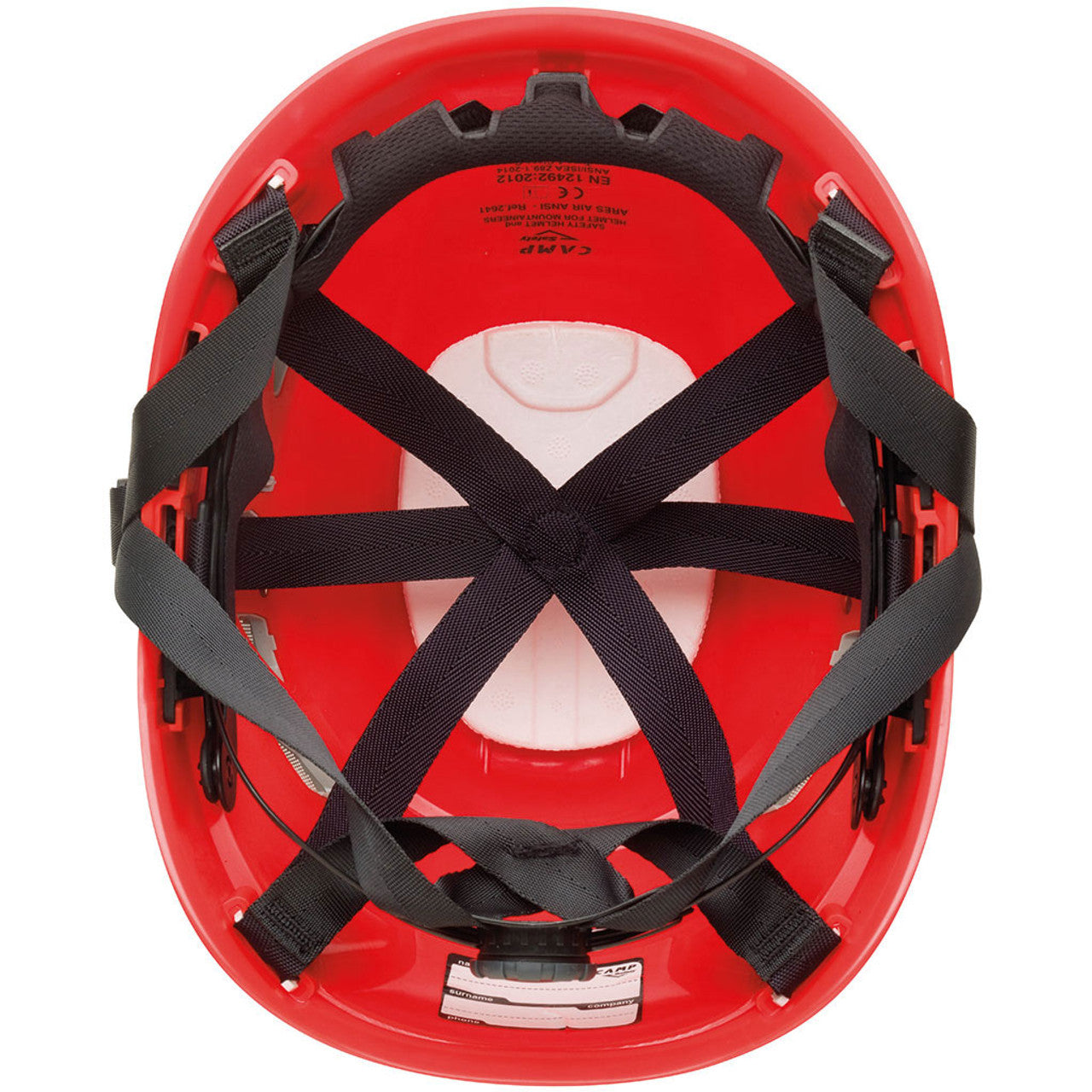 Camp Ares Air ANSI Helmet With Sena Work4 Comm System And 3M Ear Muffs