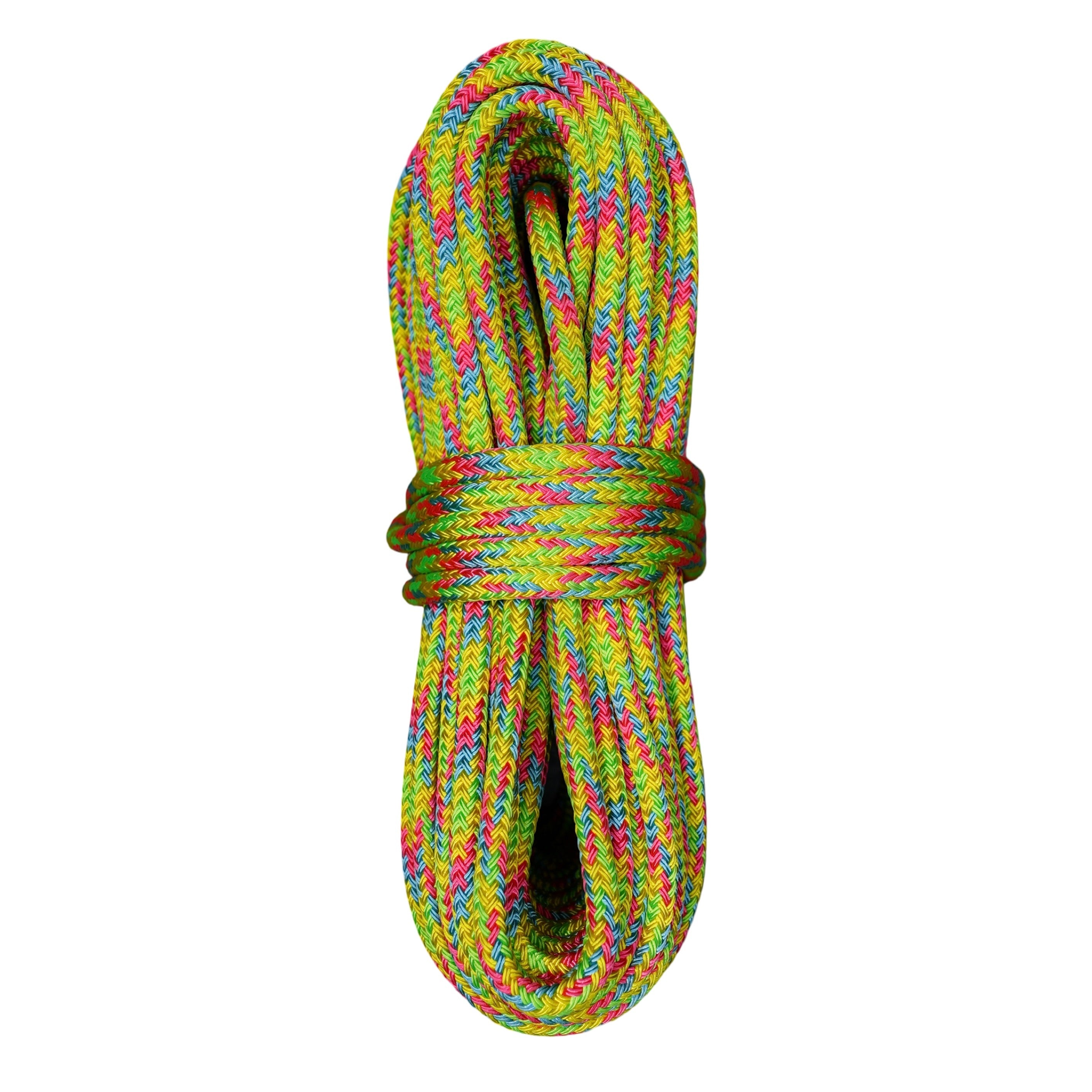1/2" (12mm) Arbo Space LDB — Limited Edition "Macaw" Coated Polyester Double Braid Rigging Rope