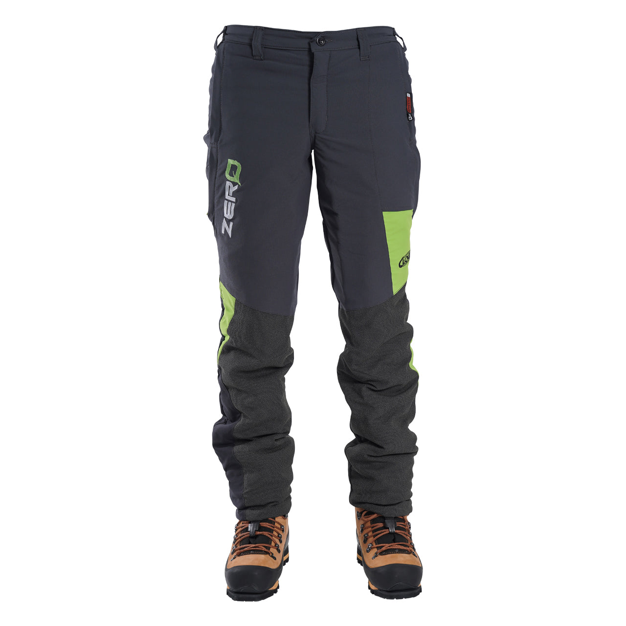 Clogger Zero Gen2 Light and Cool Men's Arborist UL Chainsaw Pants - Grey/Green