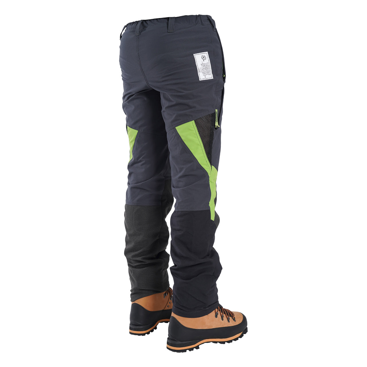 Clogger Zero Gen2 Light and Cool Men's Arborist UL Chainsaw Pants - Grey/Green