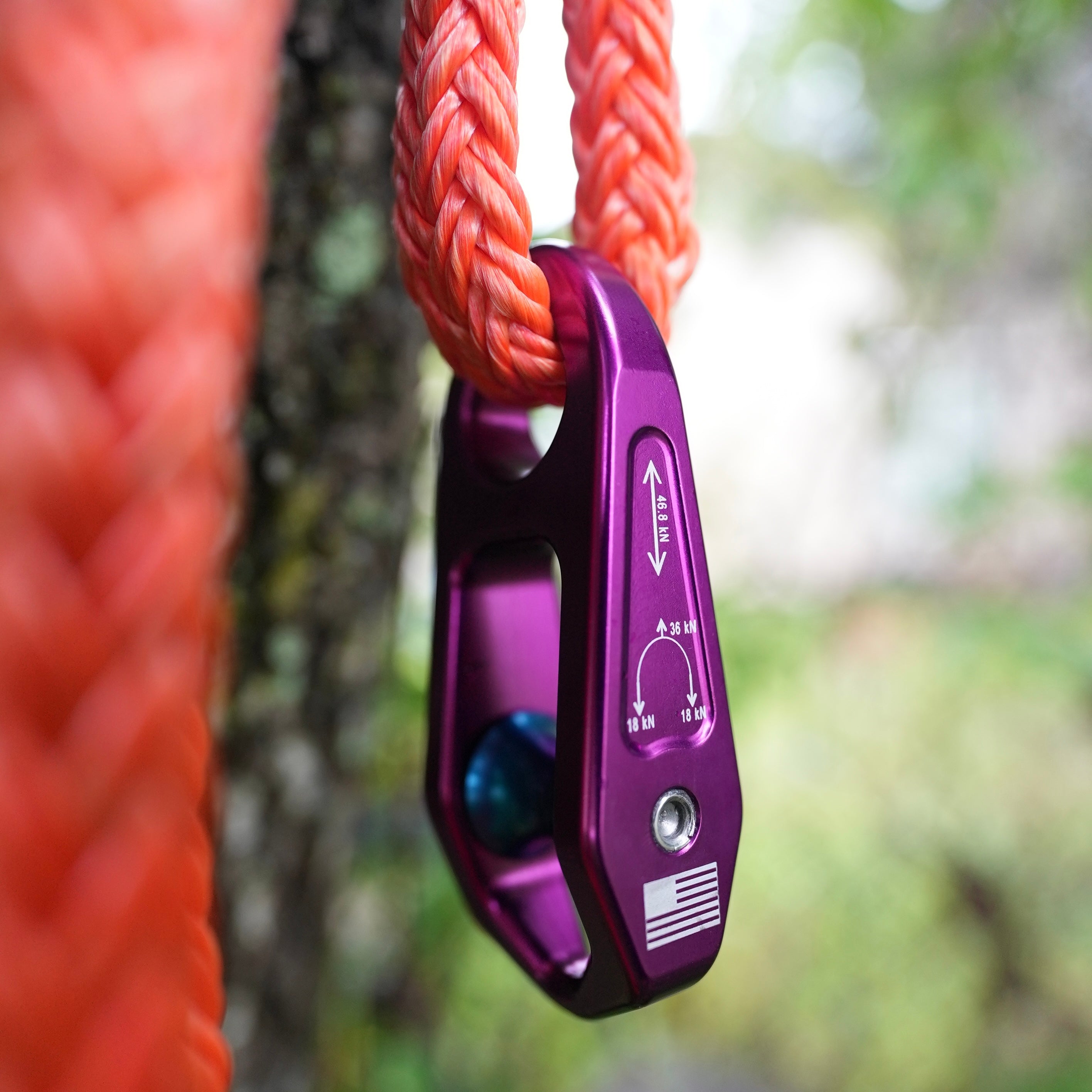 Arbo Space 1/2" LPX Pluto Multi Sling with CMI Roll N Anchor Pulley