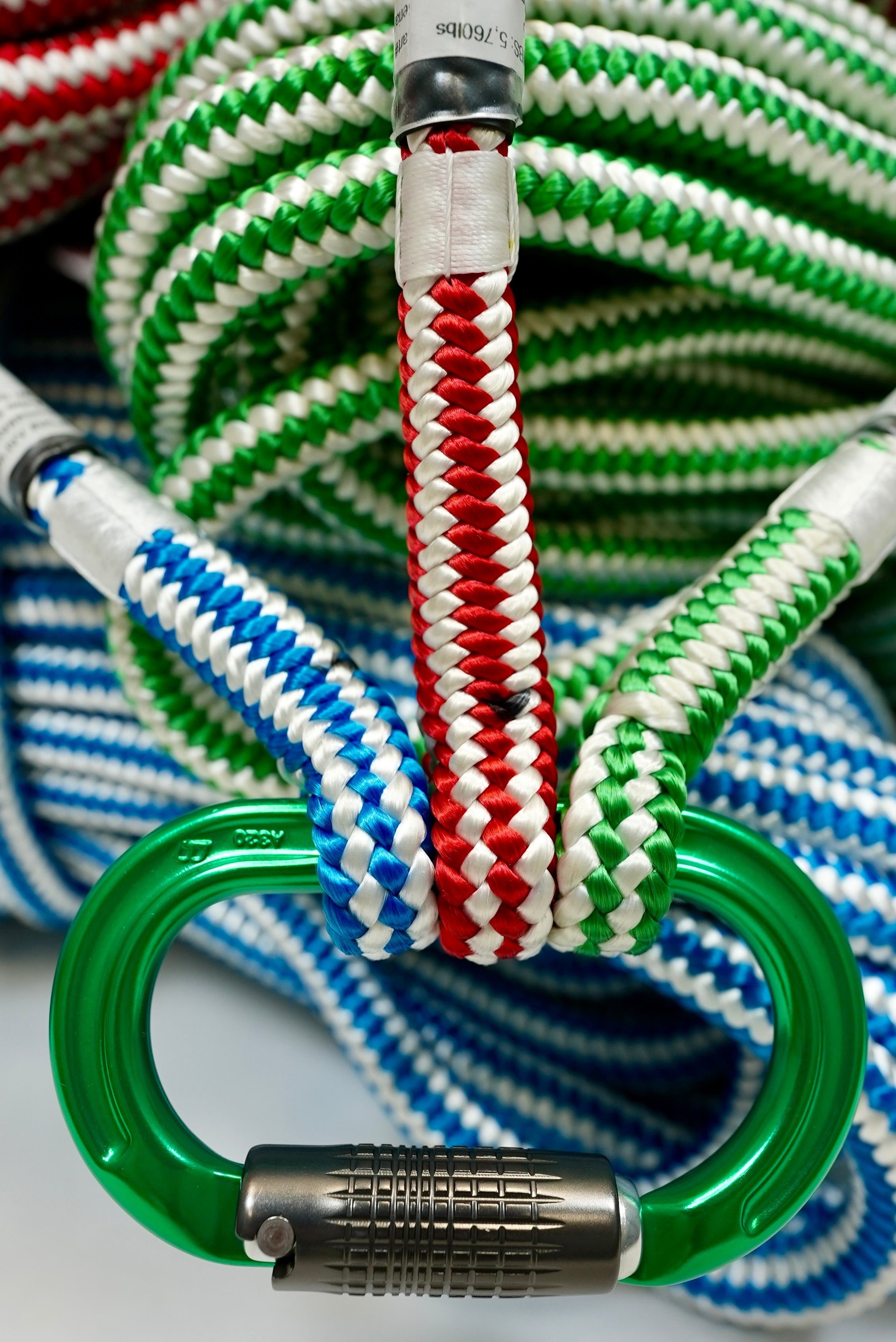Arbor Flex II 12.7mm 16-Strand Climbing Rope – 150' with Tight Eye (Promotional Offer)