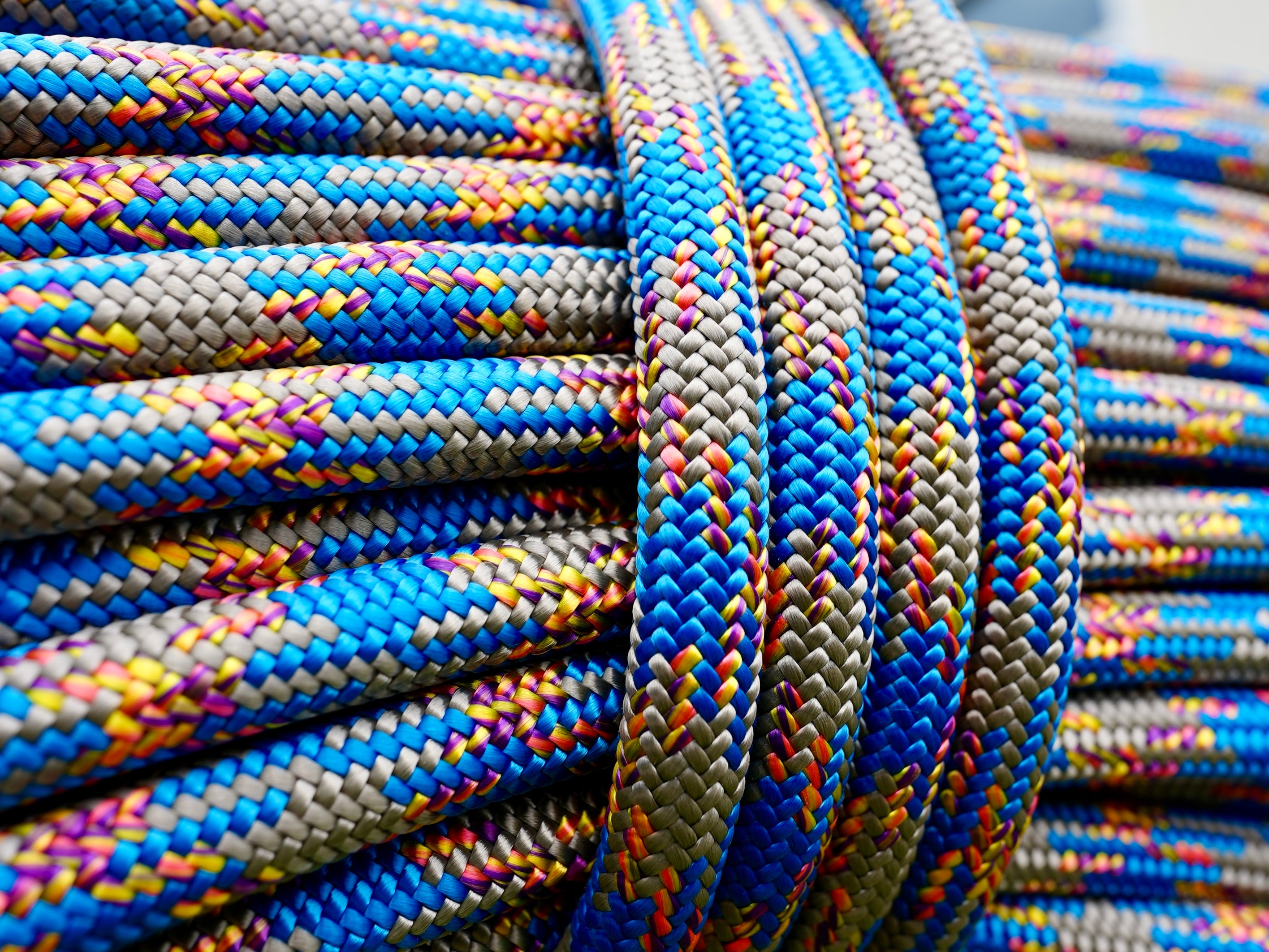 ASPEN 11.7mm 32-Strand Kernmantle Climbing Rope 150' with Sewn or Spliced Eye (Limited Promotion)
