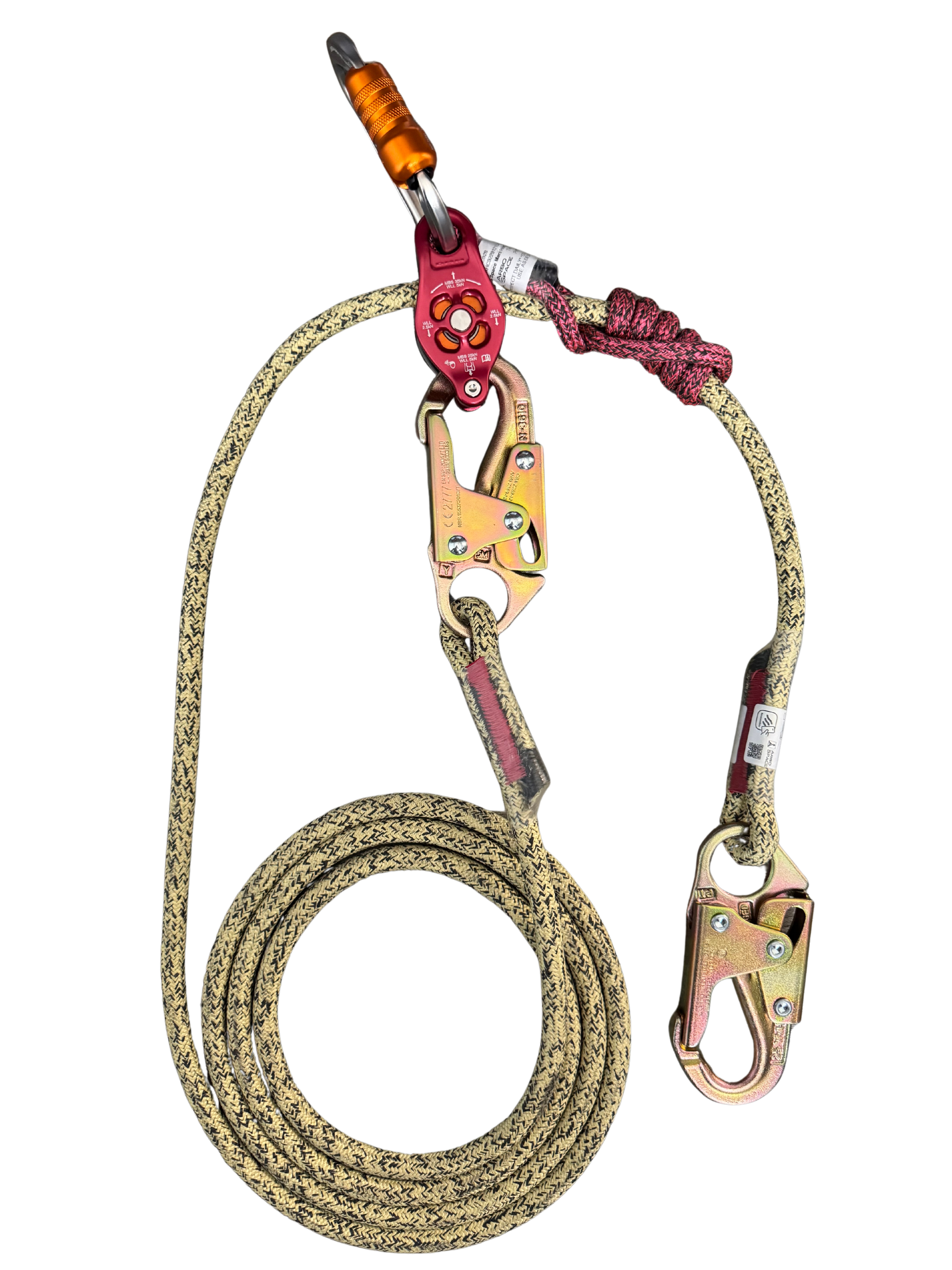 Arbo Space Thunder XS Pinto Pulley Lanyard 1/2"